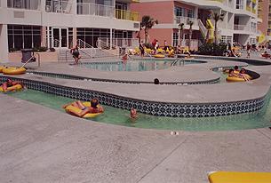 Lazy River and swimming pools